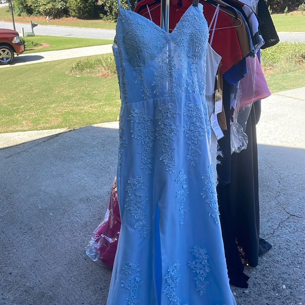 Blue Dress prom bundle all size 6/8